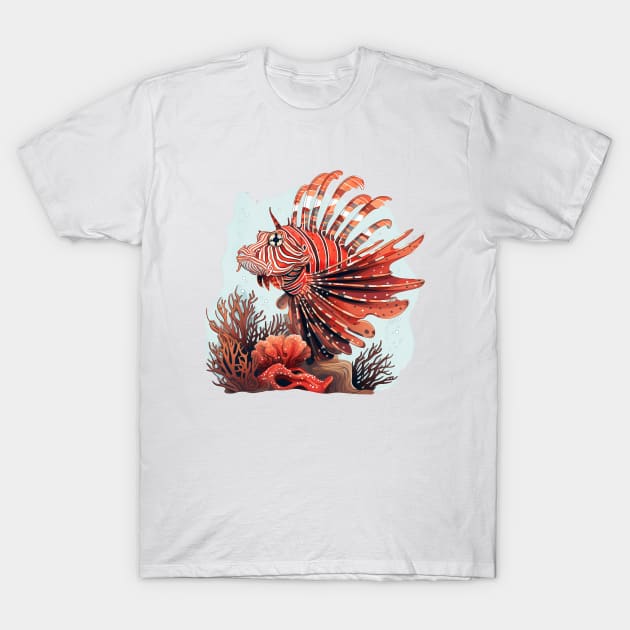 Lionfish T-Shirt by zooleisurelife